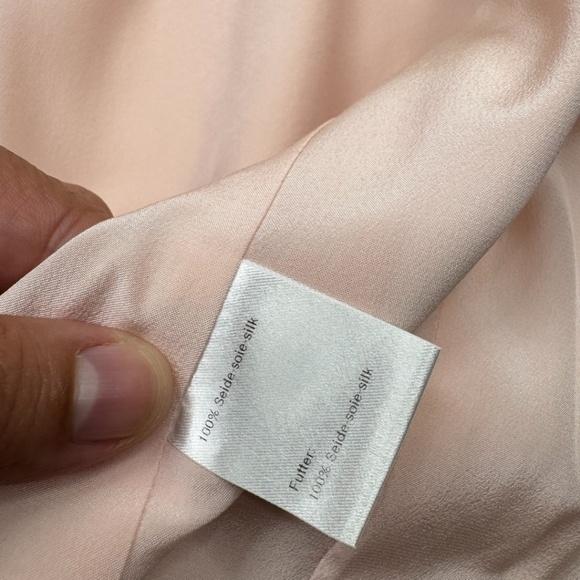 AKRIS Blush Pink 100% Silk Blazer - Picture 6 of 15